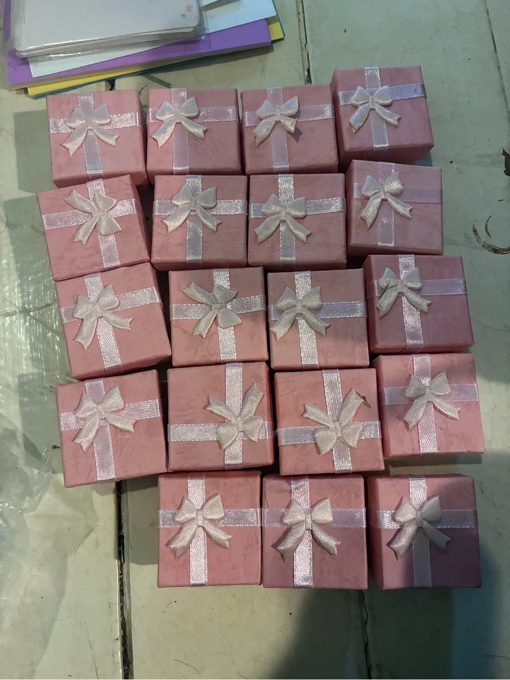 22X Gift Jewellery Pack Box Ring Wholesale Earring Boxes Bag Necklace Display